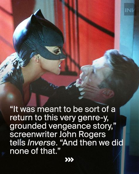 It's been 20 years — maybe we can try again? #Catwoman Screenwriting, Try Again, Catwoman, 20 Years, Meant To Be, Instagram