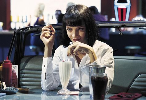 Uma Thurman Uma Thurman Pulp Fiction, Vincent Vega, Emma Peel, Best Cinematography, Best Director, Uma Thurman, Olivia Newton John, The Best Films, John Travolta