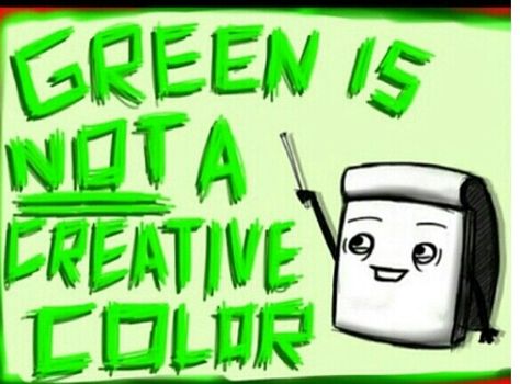 Green is not a creative color #donthugmeimscared #green #is #not #a #creative #color #greenisnotacreativecolor Dhmis Spinach Can, Green Is Not A Creative Color, Green Is My Favorite Color Quotes, Don’t Hug Me I’m Scared Yellow Fanart, Dhmis Memes, Dont Hug Me, Creative Colour, I Dont Have Friends, Hug Me