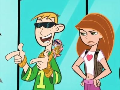 Ron, Rufus and Kim. When Ron's a millionaire & it goes to his head. Bonnie Rockwaller, No Way Girl, Kim Possible And Ron, Kim Possible Characters, Ron Stoppable, Kim And Ron, Kim Possible, Old Disney, He Loves Me