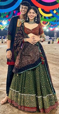 Fashion: #fashion, #style, #outfitinspiration, #beauty Garba Outfit, Garba Dress, Women Sports Shoes, Female Footwear, Navratri Dress, Indian Outfits Lehenga, Traditional Indian Dress, Desi Fashion Casual, Indian Dresses Traditional