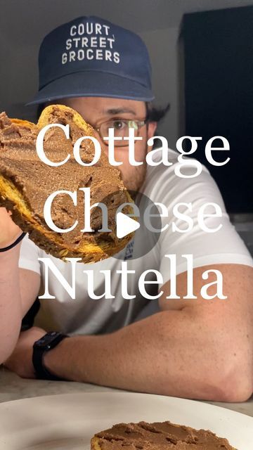 Leo Biette-Timmons on Instagram: "This is by far my favorite cottage cheese creation to date. Who knew you could make a nutella dup with a bit of cottage cheese?!  Come back for more tomorrow ✌🏻  •••••••••••• #movewithleo #cottagecheese #healthyrecipes #nutella #healthydessert #cottagecheeserecipe #nyc #fyp #explorepage" Cottage Cheese Recipes, Cottage Cheese, Healthy Dessert, Healthy Meals, Come Back, Nutella, My Favorite, Cottage, Healthy Recipes