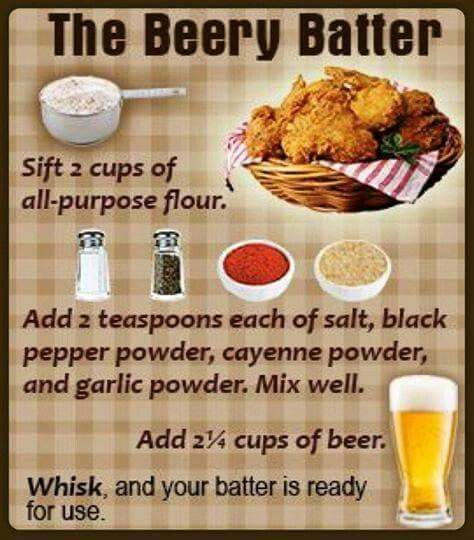 Beer Batter Recipe, Fried Chicken Batter, Chicken Batter, Cooking With Beer, Batter Recipe, Iron Chef, Beer Batter, Beer Recipes, The Beer