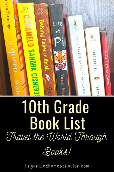 World History Books Reading Lists, High School Reading List, High School Plan, High School Language Arts, High School Literature, High School Reading, High School Books, School Prep, Geography Lessons