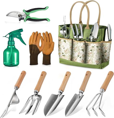 Gardening Tool Kit, Garden Tool Organization, Small Cactus, Garden Tool Set, Garden Maintenance, Better Homes And Garden, Handbag Organization, Garden Tool, Garden Hand Tools