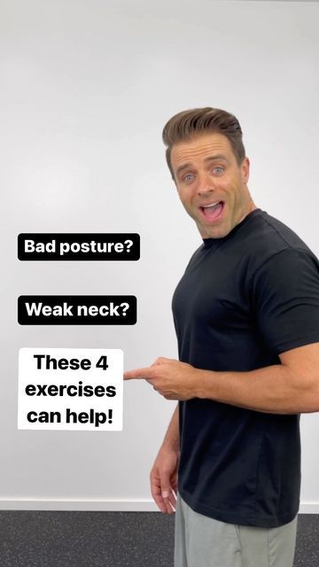 Exercises After Neck Fusion, How To Strengthen Neck Muscles, Neck Muscle Strengthening Exercises, Strengthening Neck Muscles, How To Fix Neck Posture, Strengthen Neck Muscles, Forward Neck Posture Correction, Best Home Exercises, Neck Strengthening