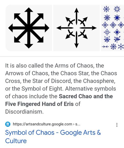 Chaos Star, Dark Magic Symbols, Chaos Symbol, Book Of Shadows Protection Sigil, Chaos Magick Symbols, Ruins Symbols Witches, Chaos Magick Sigil, Occult Symbols Demonology, Chaos Magick