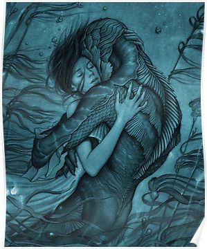 the shape of water Poster The Shape Of Water Movie, Shape Of Water Movie, Water Movie, Tam Film, Shape Of Water, Doug Jones, Roi Arthur, The Shape Of Water, Water Poster