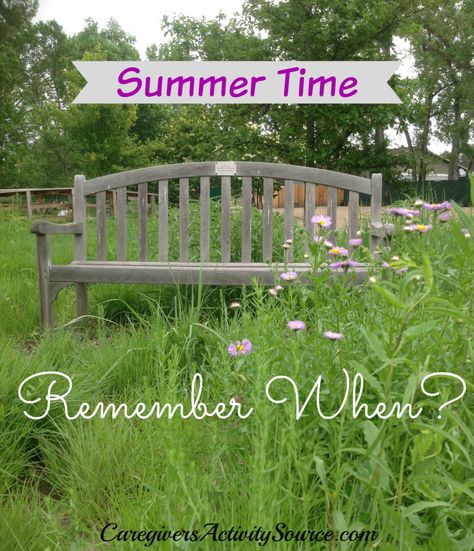 Summer time memories! What do you remember? Elderly Activities Crafts, Seniors Activities, Mardi Gras Activities, Assisted Living Activities, Activities Director, June Activities, Nursing Home Activities, Summer Programs, Drive In Movie Theater