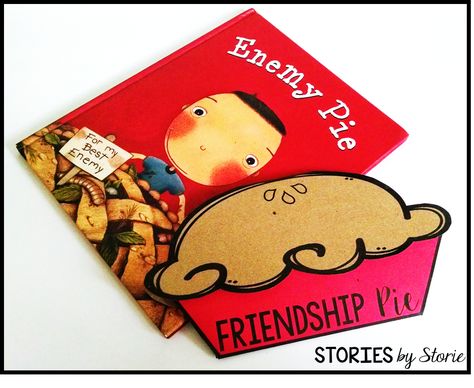 Enemy Pie Activities & Resources | Friendship Pie, Enemy Pie Activities, Pie Activities, Enemy Pie, Eoy Activities, Friendship Week, Pie Craft, Bucket Fillers, Friendship Lessons