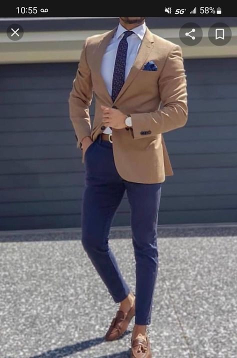 Stil Masculin, Blazer Outfits Men, Mens Business Casual Outfits, Herren Style, Men Blazer, Formal Men Outfit, Mode Costume, Mens Fashion Blazer, Dress Suits For Men