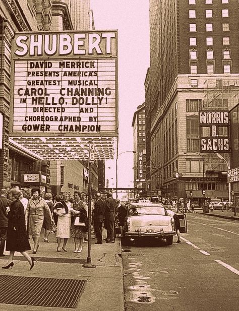 1940s Theatre, Theatre Marquee, Chicago Vintage, Greenpoint Brooklyn, Vintage Nyc, Rhapsody In Blue, Vintage Theatre, New York Architecture, Breathtaking Photography