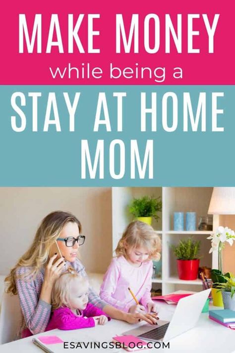 How to make money as a stay at home mom. Legit and real ways to earn money from home. Live On One Income, Stay At Home Moms, Mom Jobs, Homeschool Planning, Social Media Jobs, Stay At Home Mom, Earn Money From Home, Work From Home Moms, Side Hustles