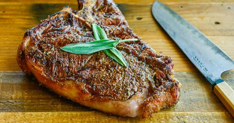 Smoked T-Bone Steaks Smoked T Bone Steak Recipe, Traeger Cooking, Traeger Grill Recipes, Beef Tenderloin Recipes, Beef Jerky Recipes, Smoker Grill, Smoked Food, Pellet Grill Recipes, Traeger Recipes