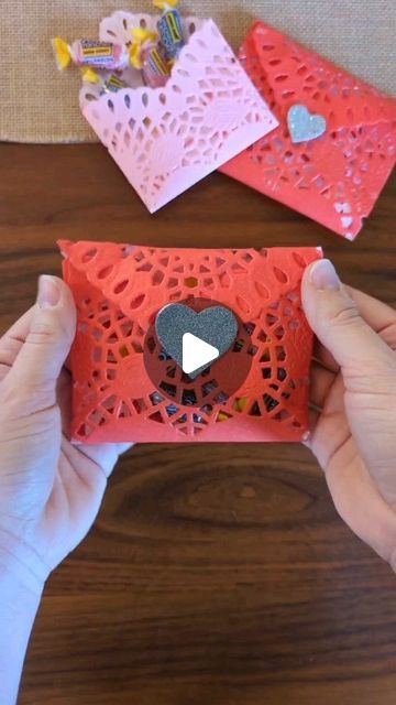 Heart Doilies, Doilies Diy, Paper Doily Crafts, Doilies Crafts, Tree Heart, Valentine Crafts For Kids, Paper Doilies, Paper Heart, Dollar Tree Crafts