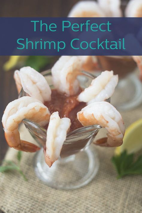 How to Make a Perfect Shrimp Cocktail - from a real family just trying to do their best to be healthy #saucerecipes #homemadesaucerecipes #shrimprecipes #seafoodrecipes #shrimp#appetizers #appetizerrecipes#easyentertaining #entertaining Cocktail Shrimp, Homemade Cocktail Sauce, How To Make Shrimp, Homemade Sauce Recipes, Shrimp Appetizers, Cooking Club, Cocktail Sauce, Shrimp Cocktail, Shrimp Dishes