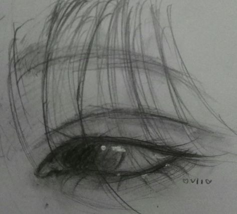 Asian Eye Drawing, Asian Eyes Drawing, Siren Eyes Drawing, Draws Aesthetic, Easy Eye Drawing, Cute Eyes Drawing, Eye Drawing Tutorials, Eye Sketch, Cute Sketches