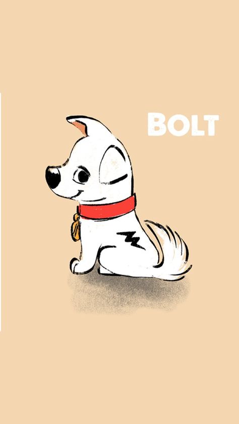 Bolt, Disney, dog, Puppy, lock screen background wallpaper for android cellphone iPhone Bolt Disney, Disney Amor, Disney Mignon, Disney Doodles, Animation Disney, Disney Fanart, Cute Disney Drawings, Disney Background, Disney Iphone