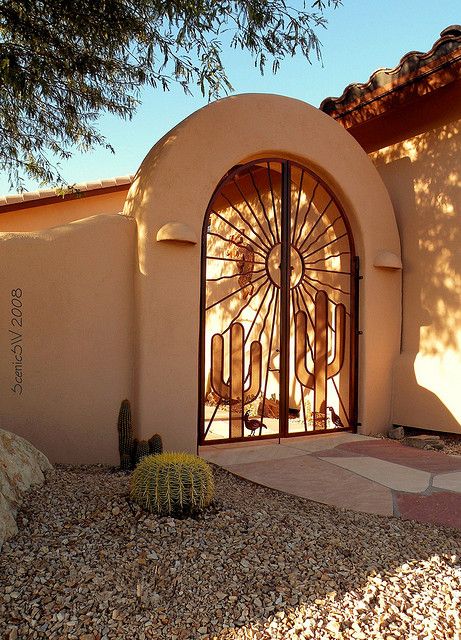 Desert Shadows and Designs

Late November sunlight casting it's magic through a mesquite tree onto an arched entry of a neighborhood casa Mexican Iron Doors, Arch Entrance Design, Entrance Door Ideas, Gate Inspiration, Glass Desert, Arched Entry, Mesquite Tree, Arch Gate, Yard Gate