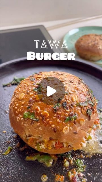 Saurabh Krishan Gulab 🧿 on Instagram: "Desi Tawa Burger Recipe😍🤯  Follow the video for full recipe 🙌  #reels #reelsinstagram #explore #featured #viral #foodreels #trending #trendingreels #trendingsongs #reelsindia  #instagramreels #reelsvideo #reelitfeelit" Indian Burger Recipe, Soup Starter, Impressive Recipes, Burger Recipe, Trending Songs, Burger Recipes, May 13, Paneer, Food Videos