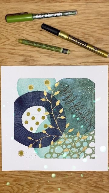 Jocelyn Benford Art, Watercolor Mark Making, Mark Making Ideas, Jocelyn Benford, Pair Of Paintings, Monoprint Art, Doodle Paint, Doodle Art Flowers, Art Journal Prompts