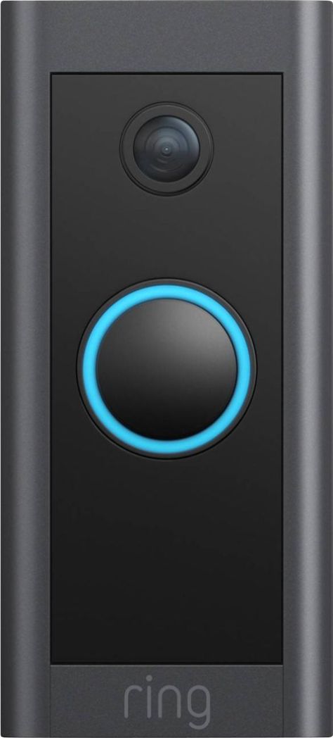 Black Doorbell, Ios Features, Ring Video Doorbell, Smart Doorbell, Privacy Settings, Doorbell Camera, Ring Video, Motion Sensors, Video Doorbell