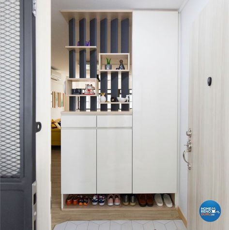 Carpenters 59a Geylang Bahru 5958 | Singapore Interior Design Gallery | HomeRenoGuru Hdb Living Room, Home Renovation Loan, Storage Door, Singapore Interior Design, Singapore Interior, Interior Design Gallery, Interior Design Singapore, Built In Ovens, Online Interior Design