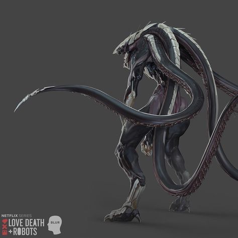 Sonnie's Edge, Beast Creature, Graphisches Design, Fantasy Beasts, 다크 판타지, Alien Concept Art, Creature Drawings, Monster Concept Art, Alien Creatures