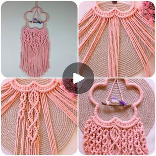 Macrame Wall Hanging Tutorial, The Cloud, Macrame Wall, Macrame Wall Hanging, Wrap Around, Macrame, Wall Hanging, Knitting, Crochet