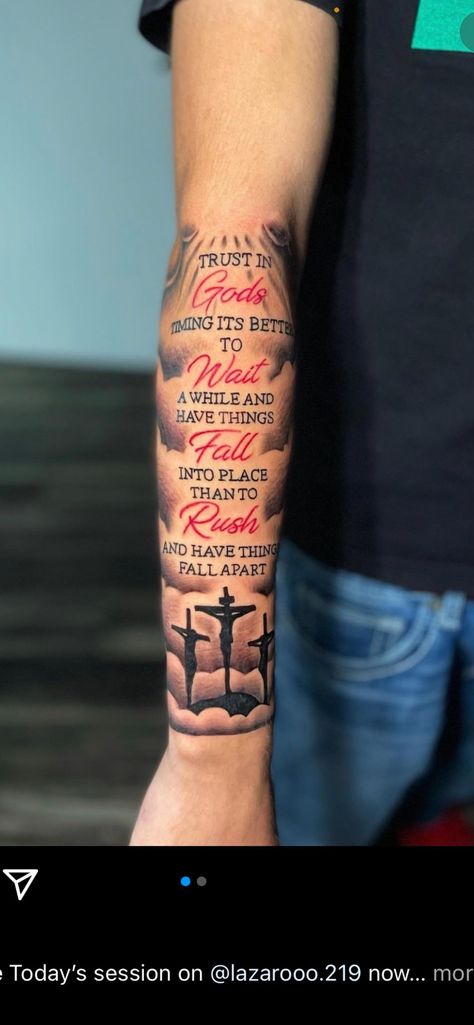 Tatoos Men Bible Verse, Even Though I Walk Through The Valley Tattoo Men, Though I Walk Through The Valley Tattoo Men, Bible Quote Forearm Tattoos, Lord Forgive Me For My Sins Tattoo, Cross With Verse Tattoo Men, Tattoo Scriptures Men, Men For Arm Tattoos, Motivational Forearm Tattoo Men