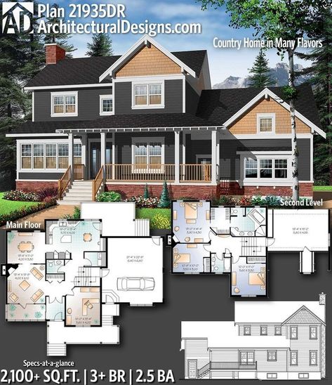 Farmhouse Floor Plans, Sims Builds, Sims 4 House Plans, House Plans One Story, Suburban House, Sims 4 House Design, Sims House Plans, Sims House Design, Farmhouse Plan