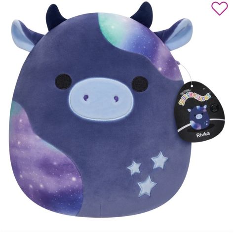 Brand New Cow Named Rivka 12” Select Series! Nwt! Smoke Free Home! Abominable Snowman Rudolph, Hermey The Elf, Cow Names, Cute Squishies, Blue Cow, Valentine Candy, The Cow, Toy Brand, Red Nosed Reindeer