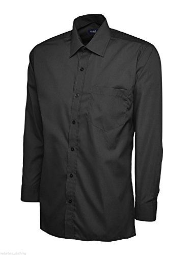 Mens Classic Full Sleeve Poplin Office Shirt Easy Care Al... https://www.amazon.co.uk/dp/B01HHBP9CI/ref=cm_sw_r_pi_dp_x_IKYhAbF5WXV9X Corgarff Castle, Work Trousers Mens, Work Trousers Women, Coveralls Mens, Mens Suit Trousers, Work Polo Shirts, Full Sleeve Shirt, Mens Work Shirts, Blouse Man