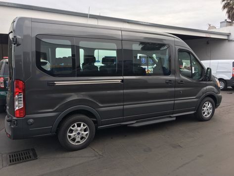 Family Wagon/Simple Camper | Ford Transit USA Forum 12 Passenger Van, Ford Transit Camper Conversion, Ford Transit Campervan, Pavement Art, Ford Transit Camper, Transit Camper, Campervan Conversion, 8 Passengers, Jump Seats