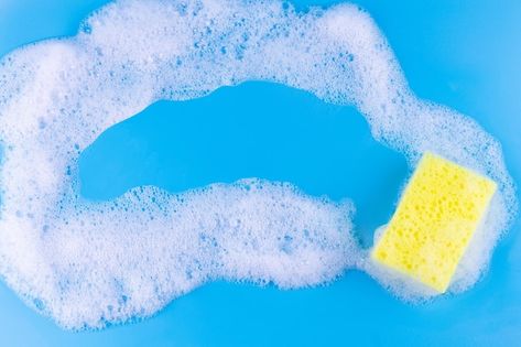 House Maid, Bathroom Cleaner, Dishwashing Liquid, Background Banner, Premium Photo, Blue Background, Blue Backgrounds, Mockup, Stock Photos