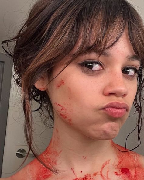 i agree @natalieortega1 she does wear blood well 🩸😝 |@jennaortega #fyp #foryou #foryoupage #foryourpage #fypシ #fypage #viral #jenna #jennaortega #ememyers #ememyers❤️ #emma #emmamyers #natalie #natalieortega Natalie Ortega, Wednesday Costume, Jen Jen, Vinnie Hacker, Future Wife, Jenna Ortega, Jena, Girls Makeup, Sweet Girls