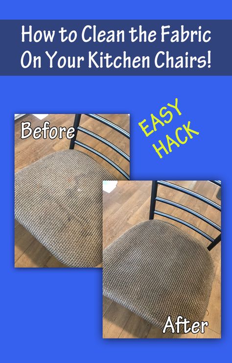 The toddler ruined some of my fabric on my chairs! What is my little secret? #ad #JohnsonsBeautyHack with @Walmart www.enzasbargains.com/clean-fabric-kitchen-chairs-johnsons-baby-hack/ Cleaning Chairs Fabric, How To Clean Cloth Chairs, How To Clean Fabric Chairs, Cleaning Fabric Chairs, Clean Fabric Chairs, How To Clean Kitchen, Fabric Kitchen Chairs, Johnsons Baby, Ikea Fabric