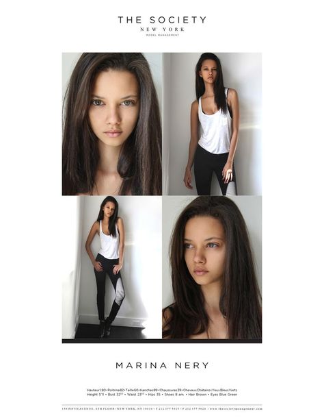 Marina Nery - The Society - Fall/Winter 2013 Polaroid Update Model Casting Photos, Model Requirements, Casting Photos, Model Portfolio Examples, Marina Nery, Model Comp Card, Model Polaroids, Model Headshots, Model Casting