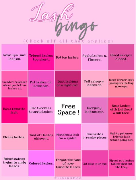 Beauty Bingo, Lash Posts For Instagram, Lash Post, Lash Posts, Beauty Instagram Post, Bingo Games, Full Face, Question And Answer, Lash Extensions