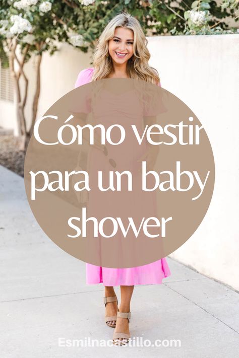 Un baby shower es un evento especial en el que tienes que verte bien y al mismo tiempo, sentirte cómoda y fresca. Ya que, constantemente se realizan actividades y habrá muchas fotos. Por esto, si quieres saber cómo vestir para un baby shower, aquí te mostraremos algunas opciones que puedes tomar en cuenta para verte fabulosa y acorde al evento. Dresses For Baby Shower Guest, Baby Shower Outfit Invitada, Dress For Baby Shower Guest, Outfit Para Baby Shower Mamá, Baby Shower Dresses For Guest, Outfits Para Baby Shower Mama, Vestido Baby Shower, Shower Outfits For Guest, What To Wear To A Baby Shower Guest