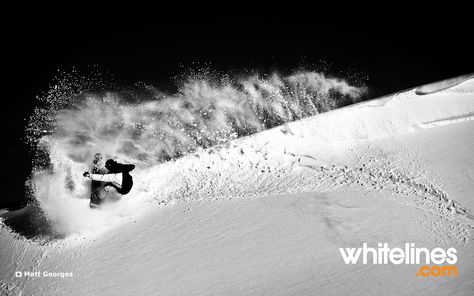 Gerome Mathieu - Slash | 30 Amazing Black and White Snowboard Shots Snowboarding Wallpaper, Snowboarding Mountains, Powder Snowboarding, Wide Wallpaper, Snow Surfing, Mavericks Surfing, Apple Background, Hawaii Surf, Burton Snowboards