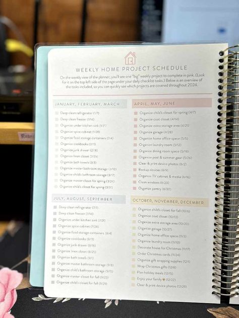 Passionate Penny Pincher Weekly Home Project Passionate Penny Pincher Planner, Penny Pincher Planner, Daily Chore List, Every Day In Every Way, Passionate Penny Pincher, Daily Scripture Reading, Give Me Everything, Monthly Meal Planning, Chore List