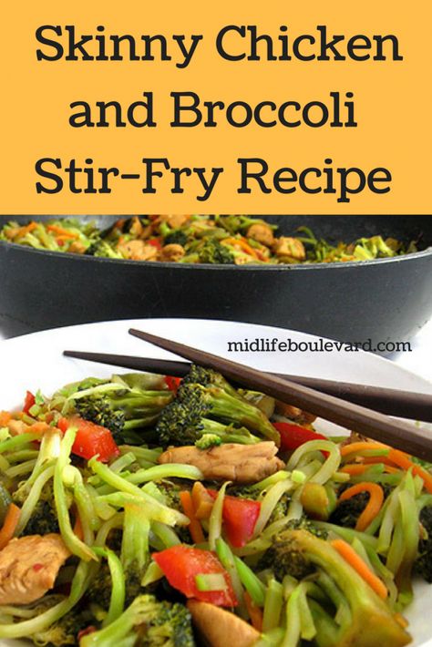 Broccoli Slaw Recipes Stir Fry, Broccoli Slaw Stir Fry, Brócoli Recipes, Broccoli Slaw Recipes, Fried Chicken Breast Recipe, Stir Fry Sauce Easy, Chicken Broccoli Stir Fry, Ww Dinner, Raw Broccoli