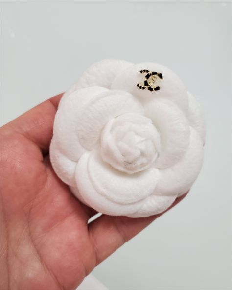 Price - 60.00 Handmade Inspired by Chanel White Camellia Brooch Fabric Felt Flower Pin  . Size - 2". #Chanelgirl #Chanel #cocochanel #chanel #ribbon#gift#brooch#feltbrooch#gift#ChanelBlack#ChanelResortchanelResort#Chanel Cruise#Leather#Vintage Brooch#Chanel#Coco Chanel#Chanel Resort#Chanel Black#Chanel Cruise#Brooch#Vintage Brooch#Hair Accessories#Felt Brooch Chanel Pin, Chanel Inspired Brooch, Chanel Costume Jewelry Vintage Fake, Coco Chanel Charms, White Camellia, Chanel Brooch Farfetch, Chanel Resort, Chanel Cruise, Felt Brooch