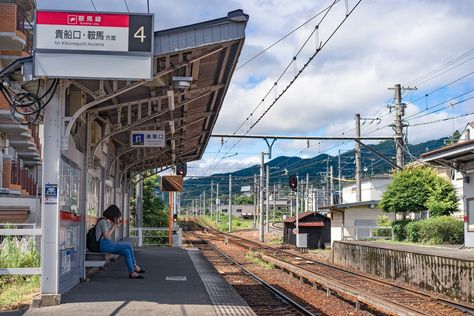 Thanks to @juniperphoton for making this photo available freely on @unsplash 🎁 Train Aesthetic Japan, Train Aesthetic, Japan Pictures, Japan Train, Japan Image, Japan Picture, Nagano Japan, Japan Landscape, Scenic Travel