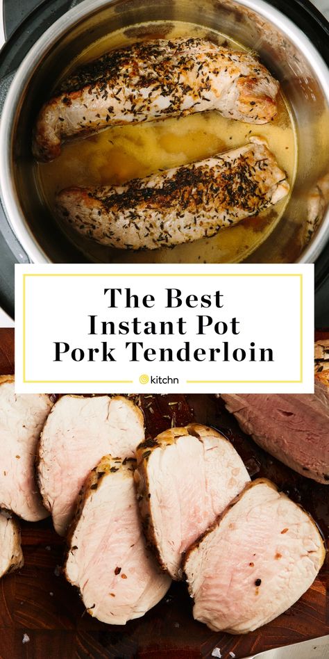 Instant Pot Pork Tenderloin Recipe, Tender Pork Tenderloin, Instant Pot Roast, Instant Pot Pork Tenderloin, Instant Pot Pork, Tenderloin Recipes, Pork Tenderloin Recipes, Instant Pot Dinner Recipes, Easy Instant Pot Recipes