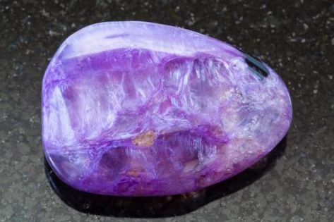 Charoite Meaning and Spiritual Properties Charoite Crystal Meaning, Charoite Meaning, Guide To Crystals, Charoite Crystal, Spirit Magic, Chakra Activation, Fake Stone, Charge Crystals, Gemstone List