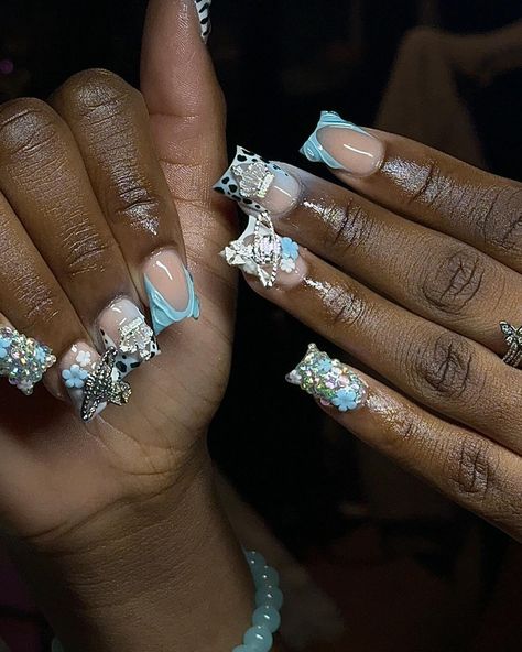 I love freestyles❤️, by the way again as a reminder to my clients, new clients and customers, please remember to read my policy and prices and for any questions feel free to reach out via dm or via text, thank you all 💕💕 - - - - - #ducknails #exotic #exoticnails #extra #shortnails #content#contentcreator #nailsnailsnails #nails#nailtech #nailtech #bostonnailtech #nailinspo #exoticnails #explorepage✨ #boston Freestyle Nails, Curved Nails, Cute Short Nails, Duck Nails, Exotic Nails, Unique Acrylic Nails, New Clients, Fit Body, Cute Acrylic Nails