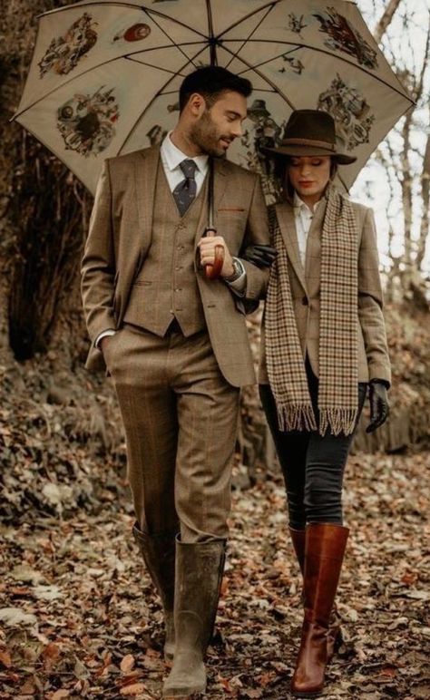 Mode Style Anglais, English Country Fashion, Mode Country, Countryside Fashion, British Country Style, Moda Afro, Stile Casual Chic, Looks Country, Country Fashion