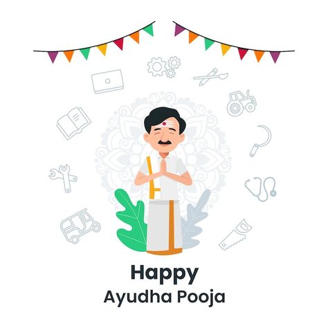 Happy ayudha pooja india festival concep... | Premium Vector #Freepik #vector #ravana #india-festival #indian-god #indian-festival Ayudha Pooja Posters, Leaf Design Logo, Happy Ayudha Pooja, Ayudha Pooja, Maple Leaf Logo, Soft Pink Wedding, India Festival, Education Logo Design, Badge Icon